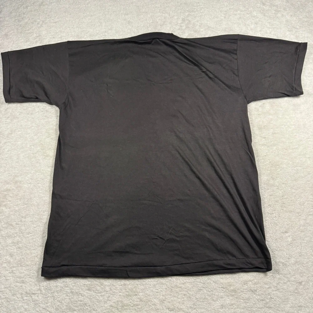 Vintage 1992 Joe Cool Atlantic City NJ Graphic T-Shirt Black XXXL Single‎ Stitch
